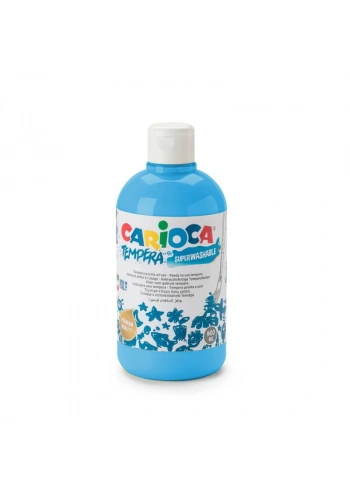 Carioca Tempera Yıkanabilir Poster Boya 500 ml. MAVİ