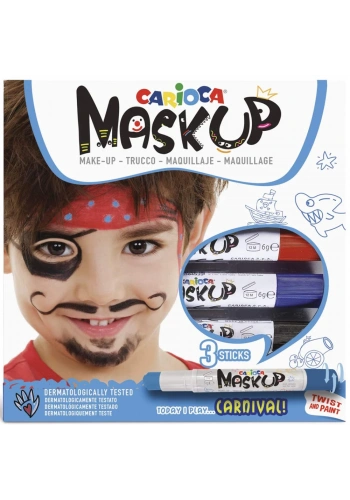 Carioca Yüz Boyası 6 GR 3 Renk Carnıval 43050