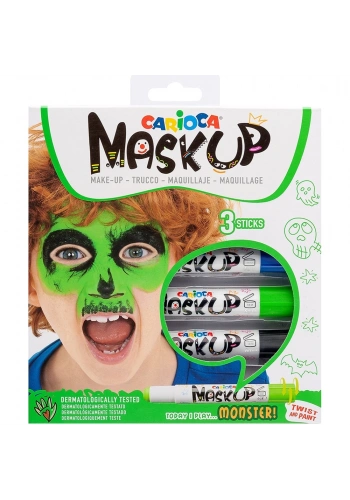 Carioca Yüz Boyası 6 GR 3 Renk Mosnter 43051