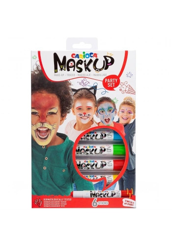 Carioca Yüz Boyası 6 GR 6 Renk 43052