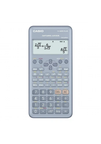 Casio Hesap Makinası Bilimsel Fonksiyonlu FX-82ES Plus 2nd Edition Mavi