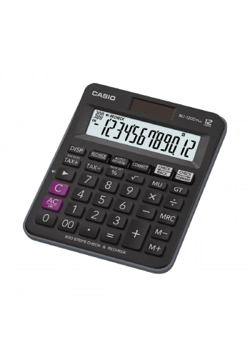 Casio Hesap Makinası MJ-120D Plus-BK