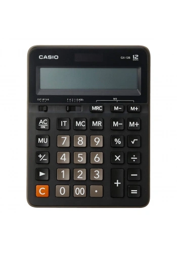 Casio Hesap Makinesi GX-12B-BK