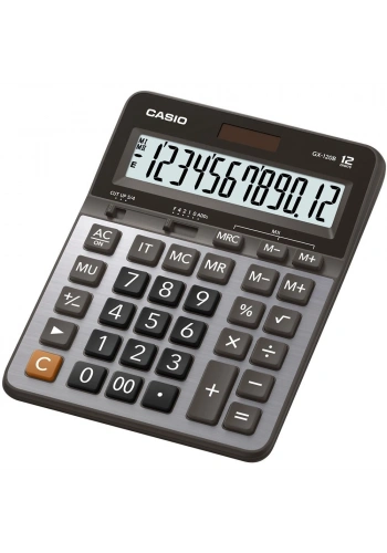 Casio Hesap Makinesi Masaüstü 12 Hane Gx-120B