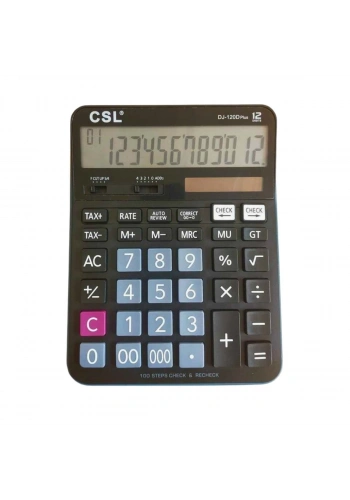 CASLO CSL DJ-120D Plus Hesap Makinesi