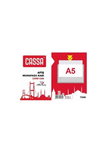 CASSA 7508 A5 AFİŞ MUHAFAZA KABI