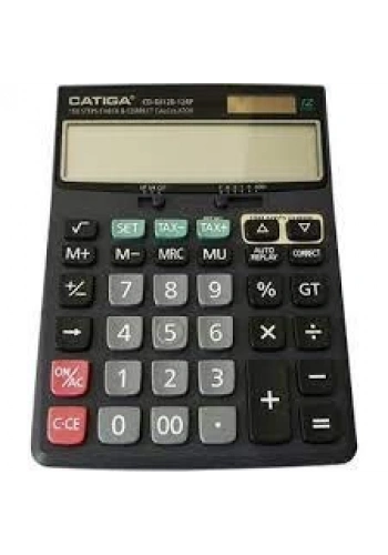 Catiga CD-DJ-120-12RP Masaüstü 12 Hane Hesap Makinası
