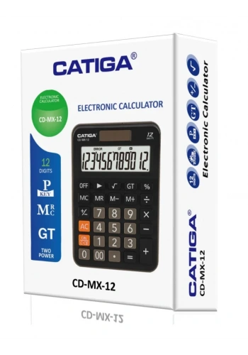 Catiga CD-MX12 Masaüstü 12 Hane Hesap Makinesi