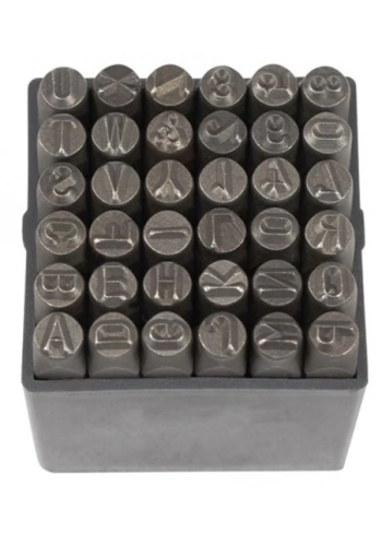 Çelik Harf 36 Parça 8 Mm