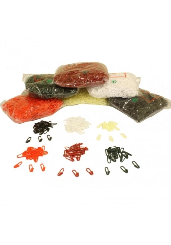 Çengelli İğne Plastik 1000lik Siyah