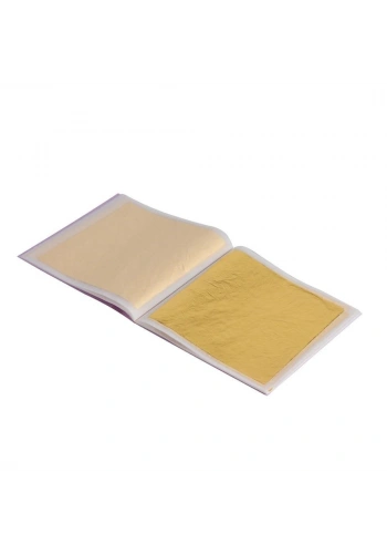 Cenova Art Yaprak Varak 14x14 cm. 25 Yaprak ALTIN