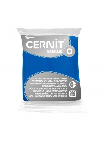 Cernit Metallic Polimer Kil 56 g Blue