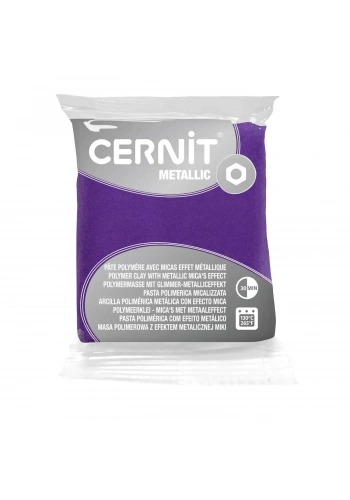 Cernit Metallic Polimer Kil 56 g Violet