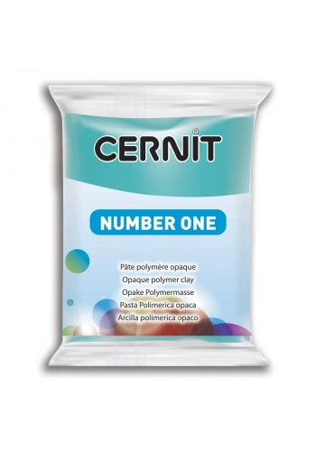 Cernit Number One Polimer Kil 280 Turquoise Blue
