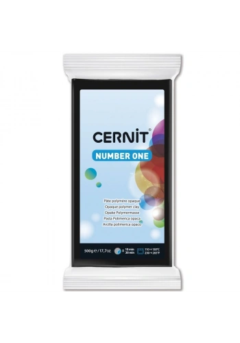 Cernit Number One Polimer Kil 500 gr. 100 BLACK