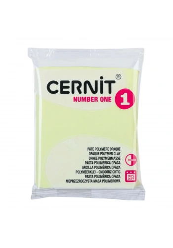Cernit Number One Polimer Kil 56 g Pastel Yellow