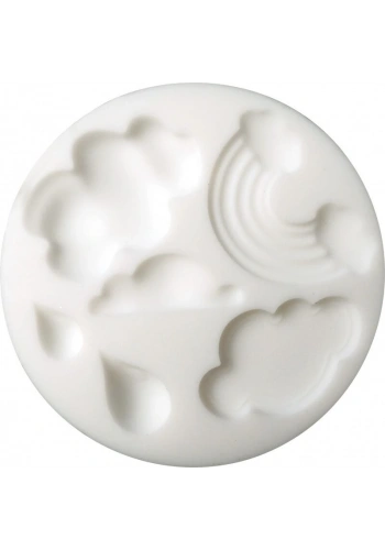 Cernit Silicone Mould Silikon Polimer Kil Kalıbı CLOUDS
