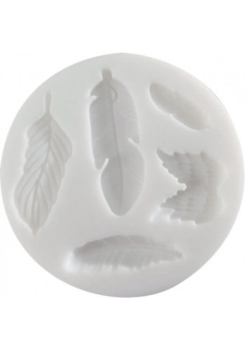 Cernit Silicone Mould Silikon Polimer Kil Kalıbı FEATHERS