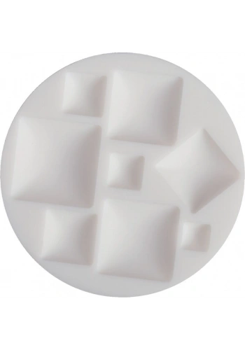 Cernit Silicone Mould Silikon Polimer Kil Kalıbı SQUARE CABOCHONS
