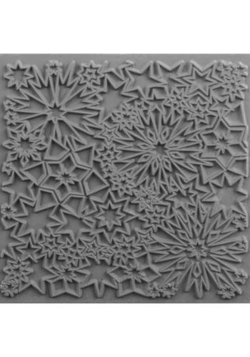Cernit Texture Plate Silikon Polimer Kil Desen ve Doku Kalıbı 9x9 cm. CONSTELLATION