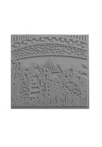 Cernit Texture Plate Silikon Polimer Kil Desen ve Doku Kalıbı 9x9 cm. NATURE