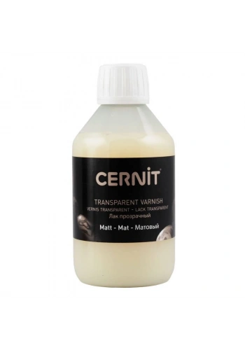 Cernit Transparent Varnish Mat Polimer Kil Verniği 250 ml.