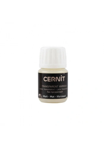 Cernit Transparent Varnish Mat Polimer Kil Verniği 30 ml.