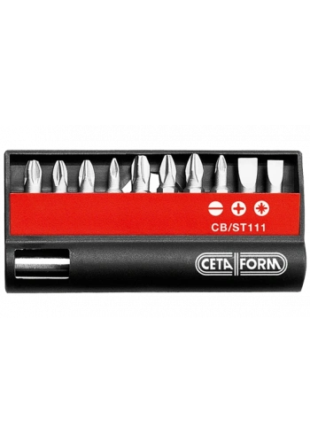 CETA FORM CB/ST111 Bits Uç Takımı 11 Parça (Düz/Yıldız/Pozidriv)