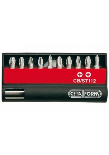 CETA FORM CB/ST112 Bits Uç Takımı 11 Parça (Yıldız/Pozidriv)
