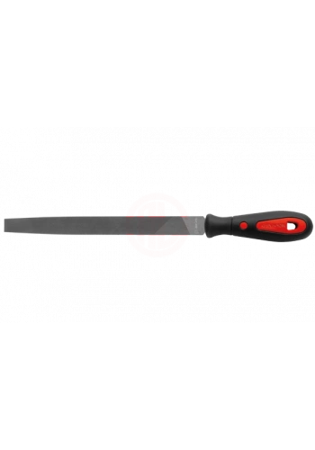 Ceta Form Konik Uçlu Yassı Eğe (Orta Diş/Ergonomik Sap) 8 İnç/200 Mm