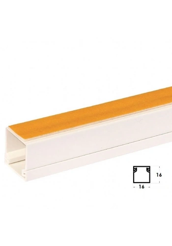 Çetsan Yapışkanlı Kablo Kanalı Eko 16X16 Mm