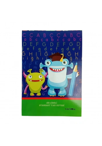 Çınar Uni Note PP Kapak Dik Çizgili Standart Yazı Defteri A5 30yp