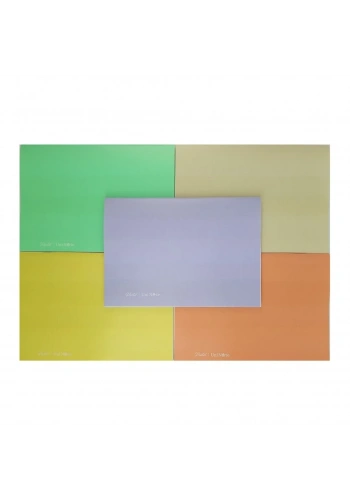 Çınar Uni Note PP Kapak Okul Defteri Pastel A4 100yp Çizgili