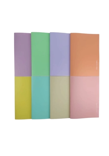 Çınar Uni Note PP Kapak Okul Defteri Pastel A4 40yp Kareli