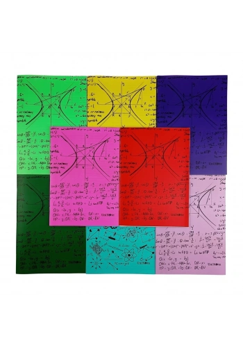 Çınar Uni Note PP Kapak Spiralli Okul Defteri Theory A4 80yp Kareli