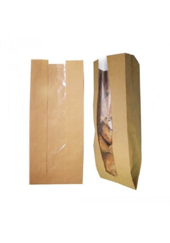 ÇİZGİLİ ŞAMUA BASKISIZ KESE KAĞIDI 15X33 CM