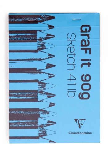 Clairefontaine Graf It Eskiz Çizim Defteri (A5) 90gr 80 Sayfa
