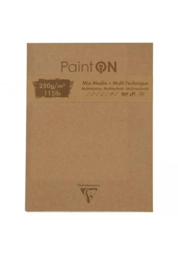 Clairfontaine Paint On Mix Media Eskiz Defteri 22.9x30.5cm 250gr 50 Yaprak
