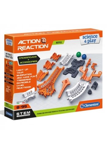 Clementoni Action & Reaction Kavşaklar ve Aksesuarlar 19167
