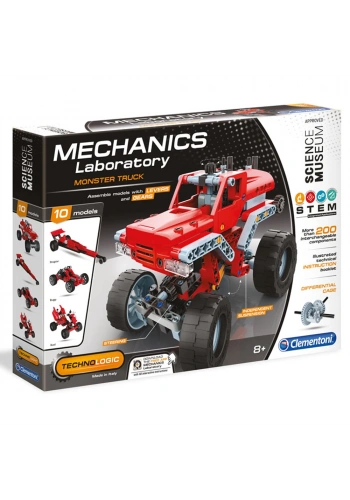 Clementoni Bilim ve Oyun Mekanik Canavar Kamyonlar 75038