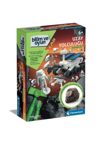 Clementoni Bilim ve Oyun Uzay Yolculuğu Keşif Aracı Seti 64190