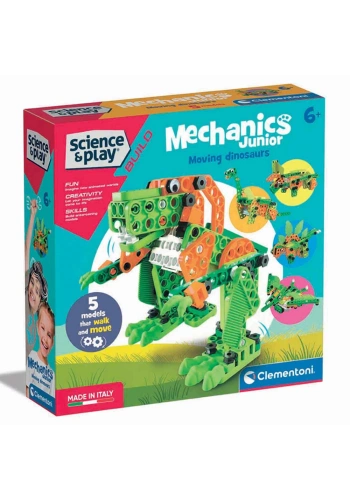 Clementoni Mechanics Junior Hareketli Dinozorlar 75061TR