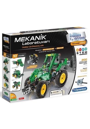 Clementoni Mekanik Laboratuvar Tarım Ekipmanları 64437