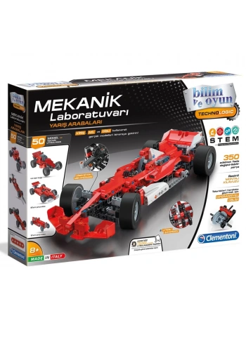 Clementoni Mekanik Laboratuvarı Yarış Arabaları Formula 1