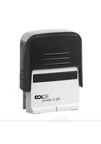COLOP PRINTER C20 SİYAH KASA MAVİ KEÇE 14X38MM