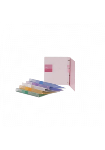 Comix Halkalı Dosya 4 Halkalı A4 Şeffaf A193-4