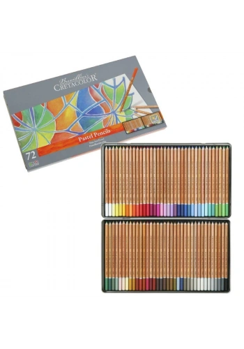 Cretacolor Fine Art Pastel Boya Kalemi Seti 72 Renk Metal Kutu