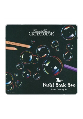 Cretacolor Pastel Basic Box Soft Pastel Başlangıç Seti Metal Kutu 27 Parça 47022