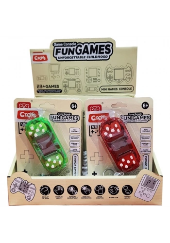 Ctoy Oyuncak Anahtarlıklı Mini Oyun KonsoluAnahtarlıklı Mini Oyun Konsolu