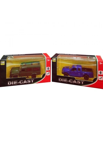 Ctoy Oyuncak Çek Bırak Kapıları Açılabilir Arazi Araçları 1:60 CTOY-MB303-1D